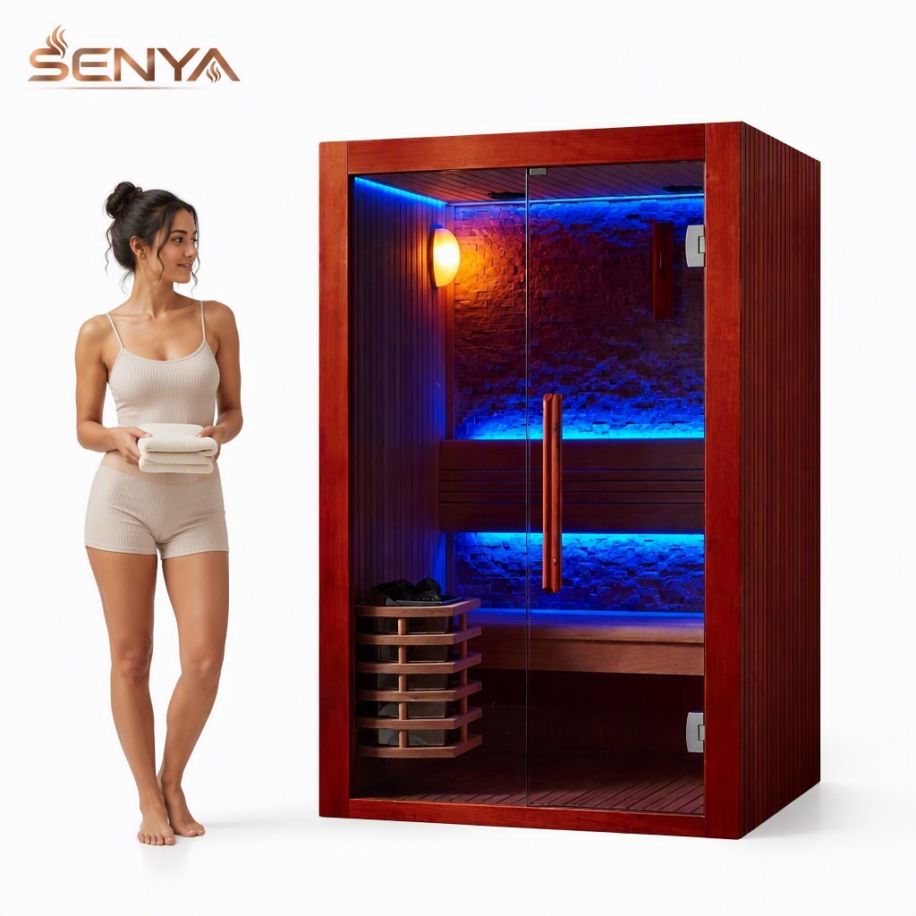 Dual dry / wet steam cabin